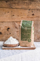 Gilchester's Organic, Stoneground Unbleached White Flour